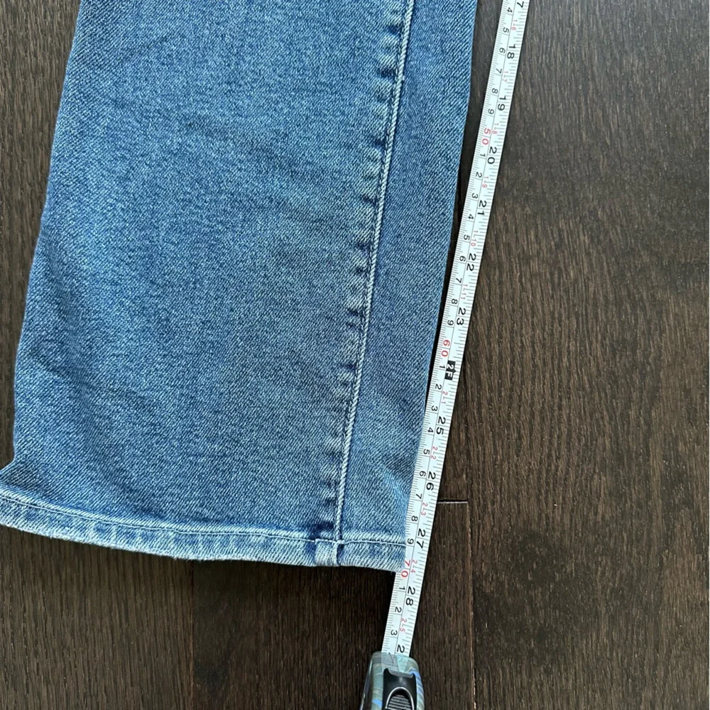 Good American Long Sleeve Denim Jean Jumpsuit - Picture 13 of 14